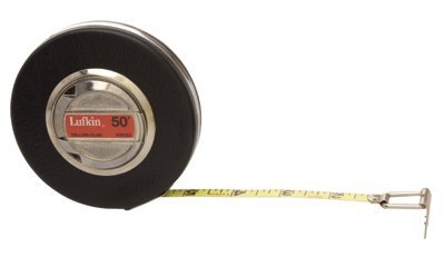 Lufkin 45890 3/8"X50' Engineer Steel Single Side Measuring Tape (Lufkin HW223D)