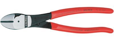 Knipex 8" High Leverage Diagonal Cutter w/ Plastic Handle (Knipex 7401200)