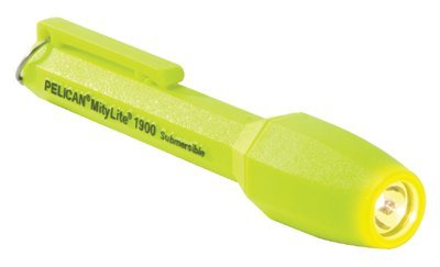 Pelican Yellow Mitylite Laser Spot Flashlight, 2 AAA (Pelican 1900