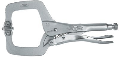 Vise-Grip 9DR 9-Inch Deep Locking C-Clamp – Adjustable Plier With Swivel Pad Jaw, Heat-Treated Steel, 4.5-Inch Jaw Opening