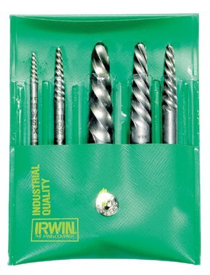 Irwin Spiral Screw Extractor Set #1-#6, Set (Irwin 53545)