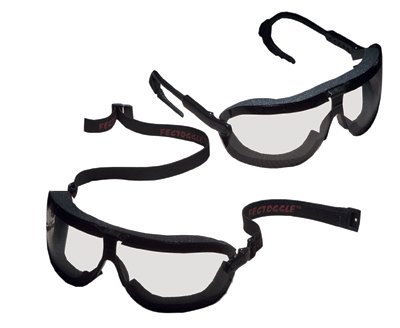 AO Safety Large Fectoggles Impact Protective Goggles, Case of 10 (AO Safety 16412-00000-10)