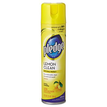 SC Johnson Pledge 9.7 oz Lemon Scented Furniture Polish (SC Johnson ...