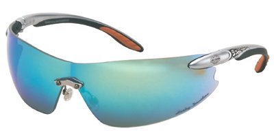 Harley Davidson Blue Mirror Lens HD 800 Series Safety Glasses Harley Davidson HD801 HomElectrical
