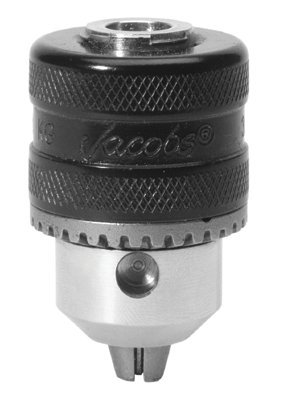 Jacob Chuck 3/8" Ground-Black Band Multi-Craft Drill Chuck (Jacob Chuck 30247)