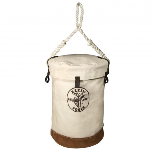 Klein Tools Velcro Top Leather Bottom Bucket (Klein Tools 5104VT)
