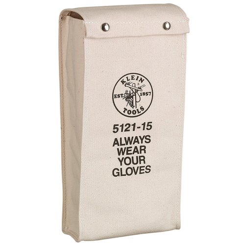 Klein Tools 15'' Glove Bag No. 4 Canvas (Klein Tools 5121-15)