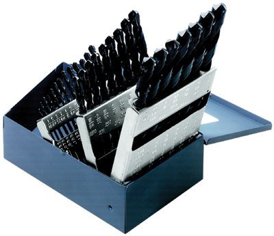 Klein Tools 29 Piece Jobber Length Fractional Drill Bit Set, Set of 29 (Klein Tools 53000)