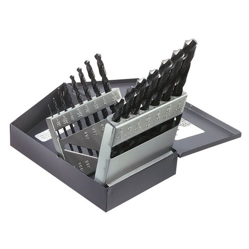 Klein Tools 15-Piece Regular-Point Drill-Bit Set, Set (Klein Tools 53001)