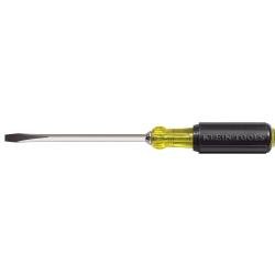 Klein Tools 1/2'' Keystone-Tip Screwdriver 12'' Heavy-Duty Square-Shank (Klein Tools 600-12)