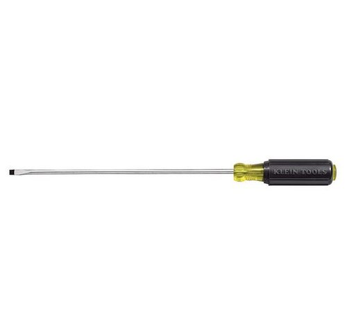 Klein Tools Miniature Screwdriver - 6'' Shank, 1/8'' Cabinet Tip (Klein Tools 608-6)
