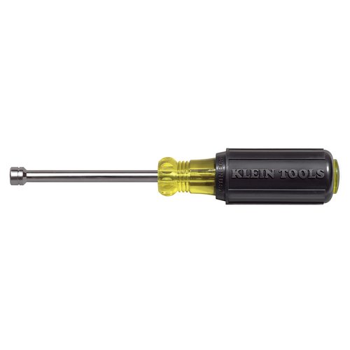 Klein Tools 5 mm Nut Driver - 3'' Hollow Shank, Cushion Grip (Klein ...