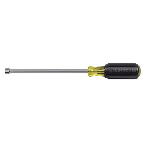 Klein Tools 1/4'' Magnetic Tip Nut Driver 6'' Hollow Shaft (Klein Tools 646-1/4M)