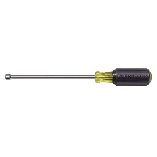 Klein Tools 5/16'' Magnetic Tip Nut Driver, 6'' Hollow Shank (Klein Tools 646-5/16M)