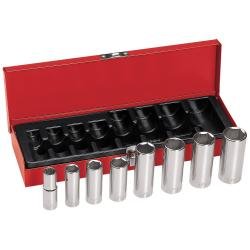Klein Tools 8-Piece, 3/8-Inch Drive Deep-Socket Set (Klein Tools 65502)
