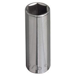 Klein Tools 3/8-Inch Drive 5/8'' Deep 6-Point Socket (Klein Tools 65714)