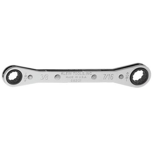 Klein Tools Ratcheting Box Wrench - 1/4'' X 5/16'' (Klein Tools 68200)
