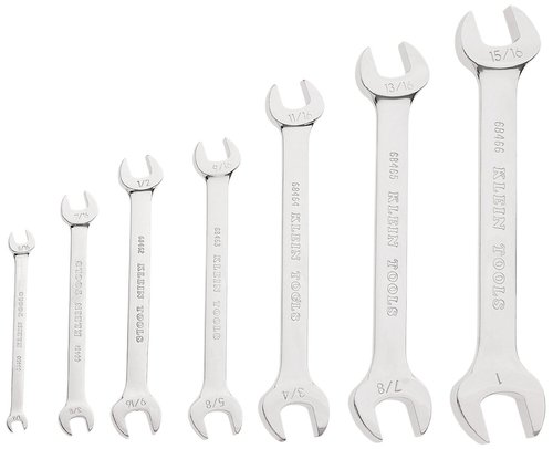 Klein Tools 7-Piece Open-End Wrench Set (Klein Tools 68452)