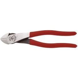 Klein Tools 8'' High-Leverage Diagonal-Cutting Pliers - Angled Head (Klein Tools D238-8)