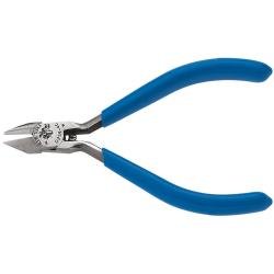 Klein Tools 4'' Midget Diagonal-Cutting Pliers - Tapered Nose, Extra Narrow Jaws (Klein Tools D295-4C)