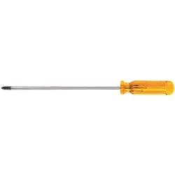 Klein Tools Profilated #2 Phillips-Tip Screwdriver - 12'' Round-Shank (Klein Tools P212)