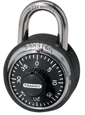 Hardened on sale padlock combination