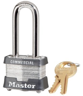 Master Lock 9/32 in No. 3 Laminated Steel Pin Tumbler Padlocks, Case of 4 (Master Lock 3DLHCOM)