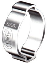 Oetiker 10100045 Zinc-Plated Steel Hose Clamp,2-Ear 35mm Closed-40mm