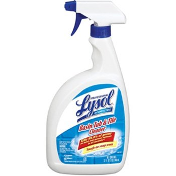 Lysol Disinfectant Basin Tub Tile Cleaner 32 Oz 4685 Homelectrical Com