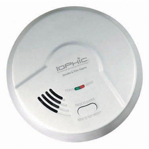 USI Electric IoPhic Smoke & Fire Alarm, 9V Battery ...