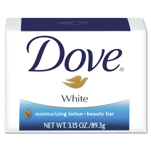 SC Johnson Dove 3.15 oz. Bar Soap w/ Moisturizing Lotion, Case of 48 (SC Johnson CB614243)