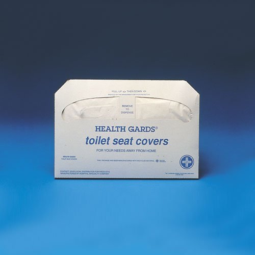 Hospeco Gards White HalfFold Toilet Seat Covers (Hospeco HG5000