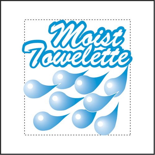 Individually Wrapped Lemon Scent Moist Towelette 4X7 35807 