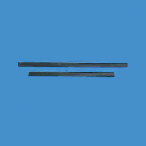 Unger ErgoTec Replacement 12 in. Wide Squeegee Soft Rubber Blades, Dozen (Unger RT30)