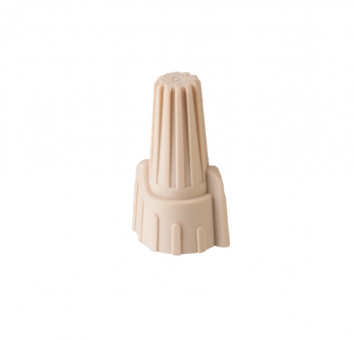 Aida Wire Connector, Winged, Tan (Aida 120064) | HomElectrical.com