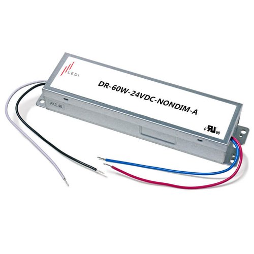 American Lighting 60W Max Load, 120-277V AC Input Voltage, 24V DC Ouput ...