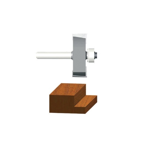 Vermont American 1-1/2-in x 1/2-in Rabbeting Router Bit, Carbide Tipped ...