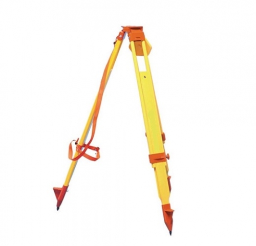 Bosch Heavy Duty Tripod w/ Wing Screws, Wood, Orange (Bosch 60-WDW20HV-ONL)