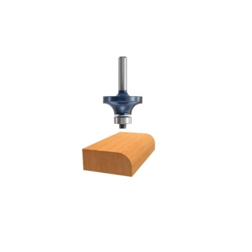 Bosch 5/16-in x 1/2-in Roundover Bit, Carbide Tipped, 1-Flute (Bosch 85295M)