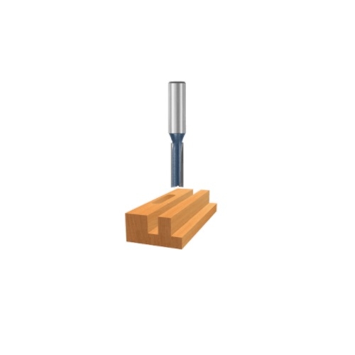 Bosch 1/4-in x 3/4-in Straight Bit, Carbide Tipped, 2-Flute (Bosch 85460M)