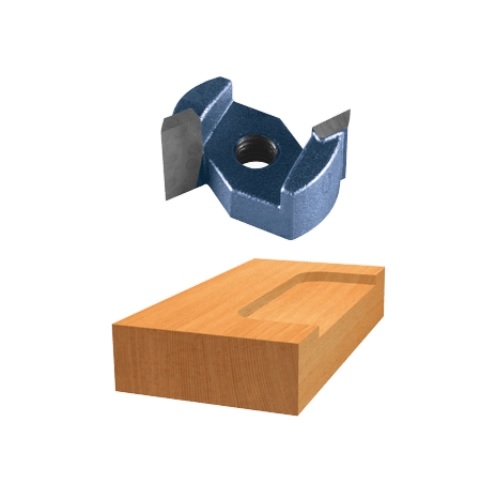 Bosch 3/4-in x 1/2-in Lock Mortising Bit, Carbide Tipped, 2-Flute (Bosch 85634M)
