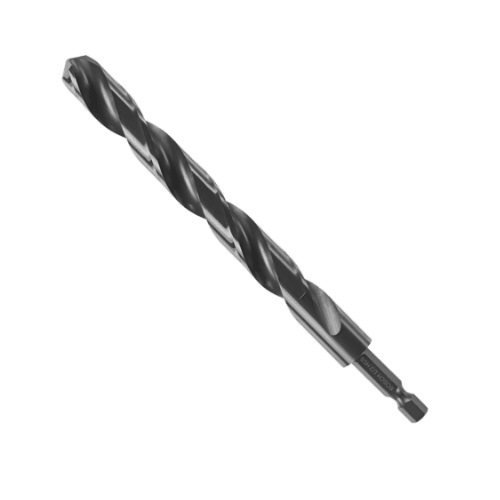 Bosch 1/2-in x 6-in Impact Tough Drill Bit, Black Oxide (Bosch BL2159IM)