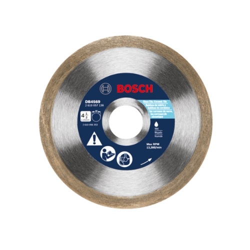 Disco De Diamante Bosch Db442s Con Borde Turbo De 4 PuLG | Envío Gratis