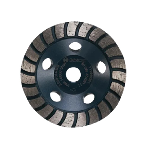 Bosch 4.5-in Turbo Hubbed Diamond Cup Wheel, Case of 3 (Bosch DCTH04501)