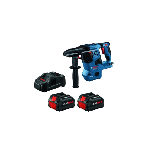 Bosch 1-1/8-in Brushless SDS-Plus Bulldog Rotary Hammer w/ Battery, 18V ...