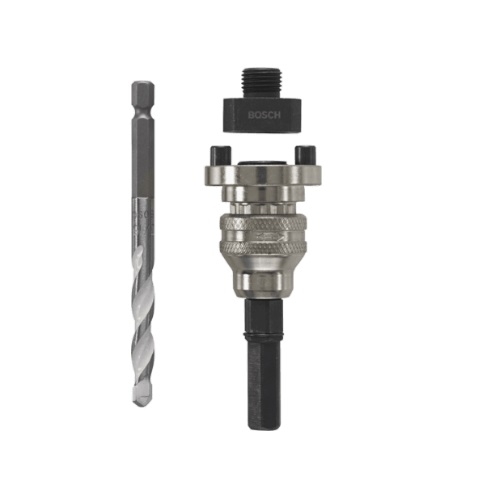 Bosch SpinLOCK Arbor w/ Daredevil Multipurpose Pilot Bit (Bosch HSA-MD)