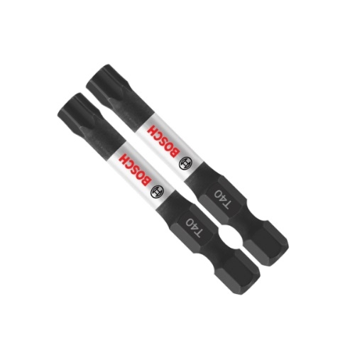 Bosch 2-in Impact Tough Power Bit, T40, 2 Pack, Pack of 2 (Bosch ITT40202)
