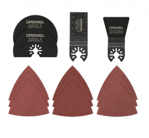 Dremel 13 pc. Cutting & Sanding Accessory Kit, Universal Quick Fit (Dremel MM388)