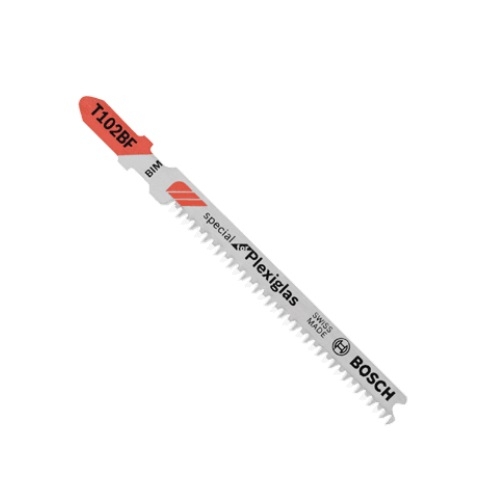 Bosch 3 5 8 in Jig Saw Blade T Shank Plexiglas 13 TPI 3 Pack
