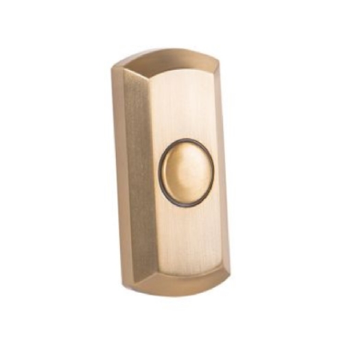Rectangular Led Buttons Craftmade 0.2W LED Soft Edge Rectangular Lighted Push Button, Satin ...